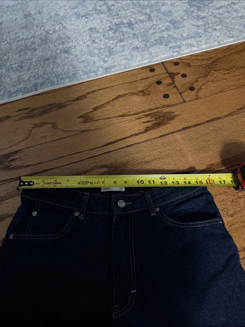 Free‎ People Backstage Relaxed Crop Barrel Jeans Size 28